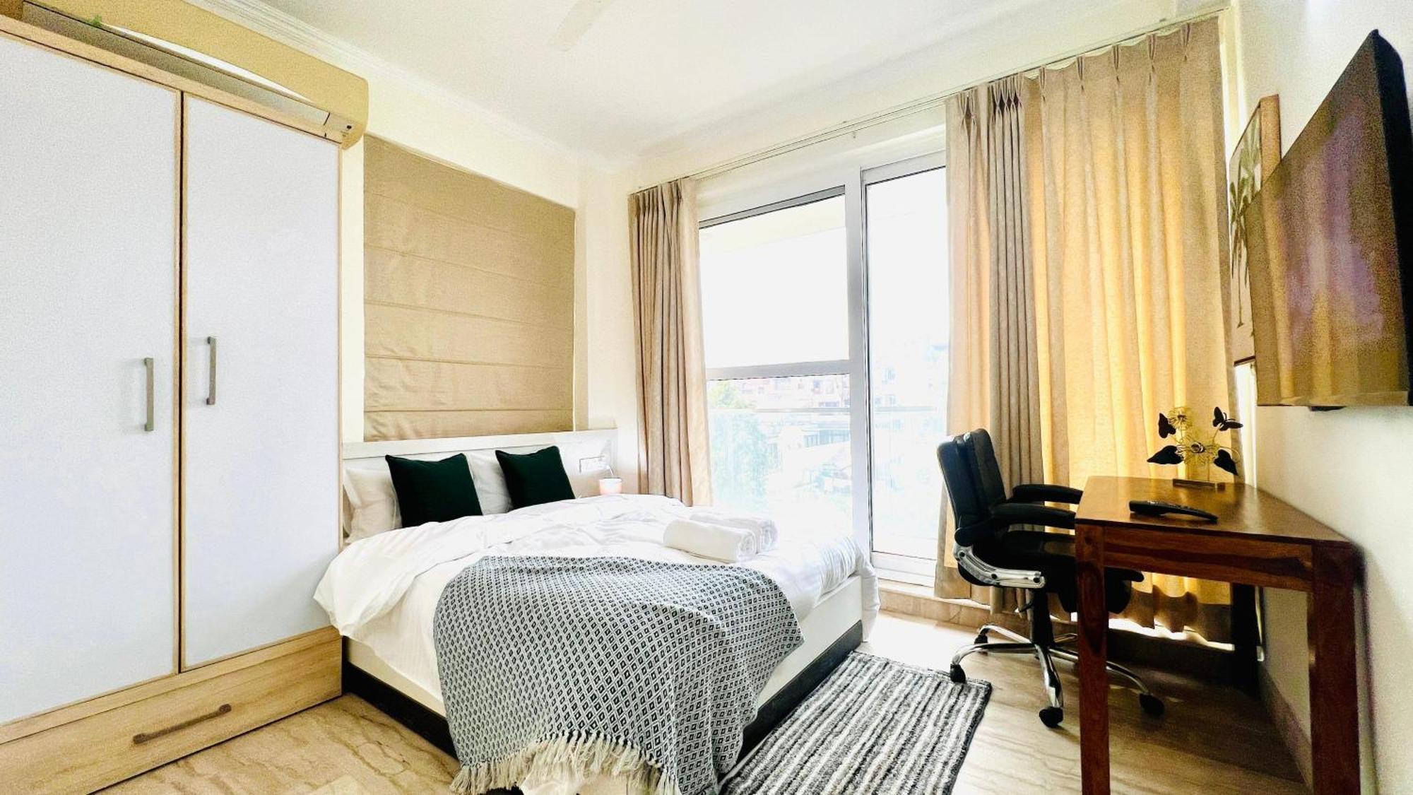 Olive Serviced Apartments - New Friends Colony New Delhi Bagian luar foto