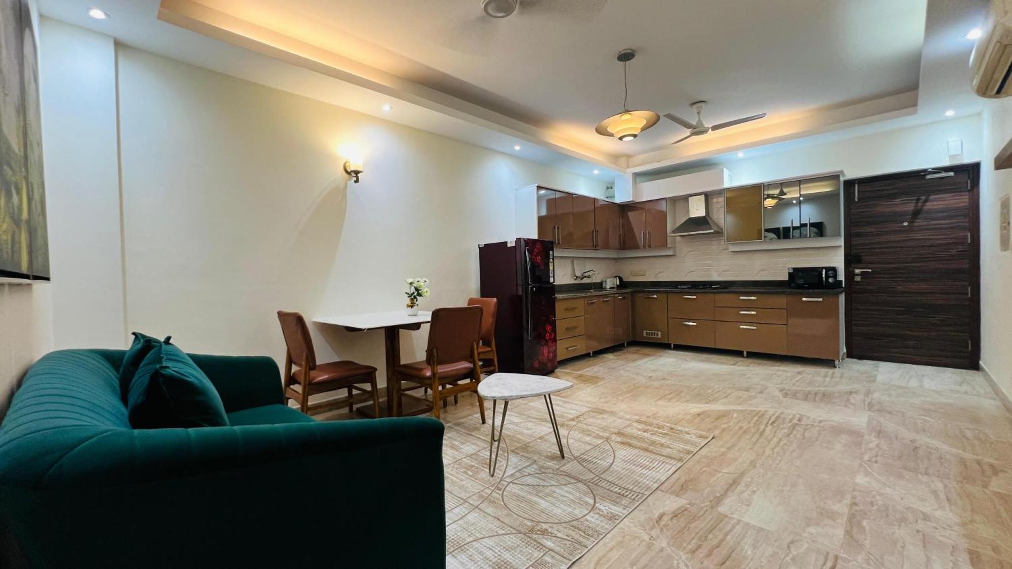 Olive Serviced Apartments - New Friends Colony New Delhi Bagian luar foto