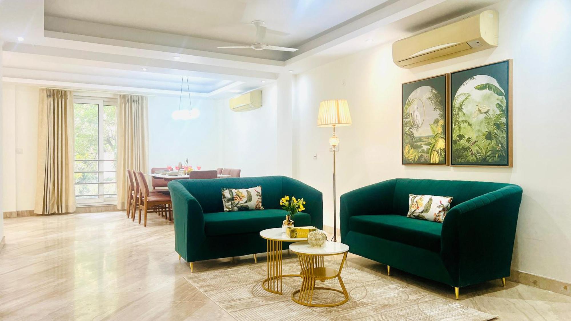 Olive Serviced Apartments - New Friends Colony New Delhi Bagian luar foto