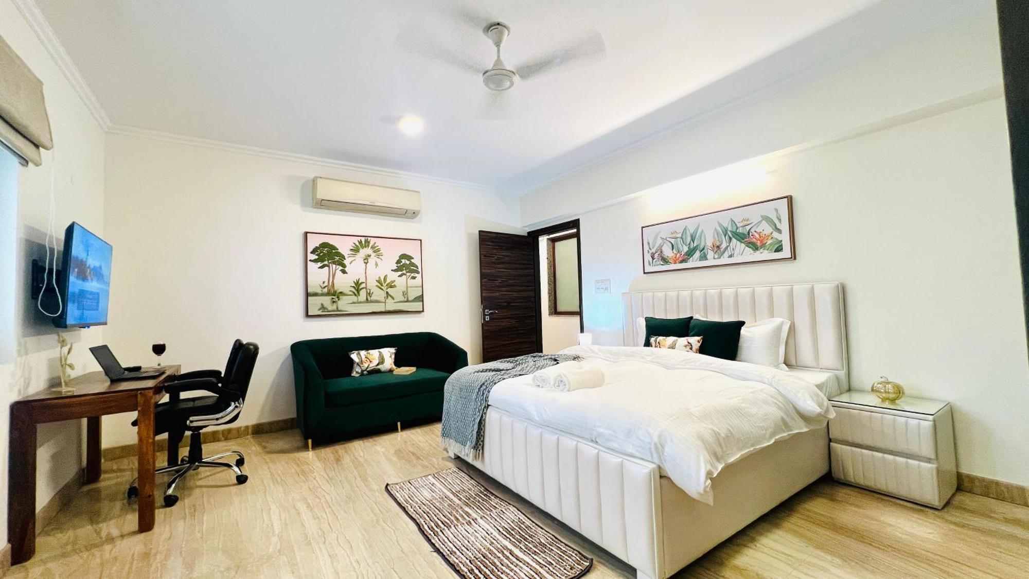 Olive Serviced Apartments - New Friends Colony New Delhi Bagian luar foto