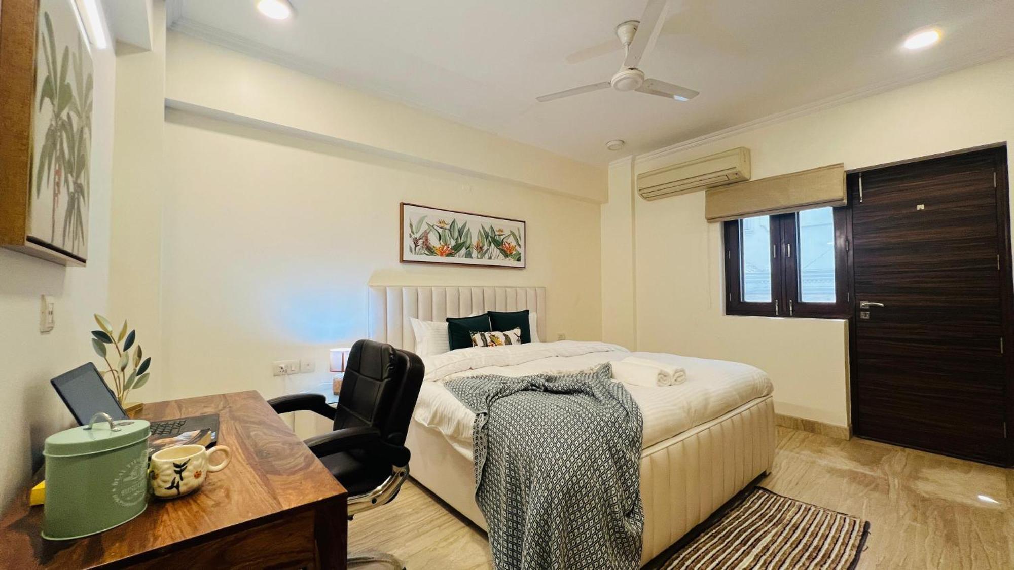 Olive Serviced Apartments - New Friends Colony New Delhi Bagian luar foto